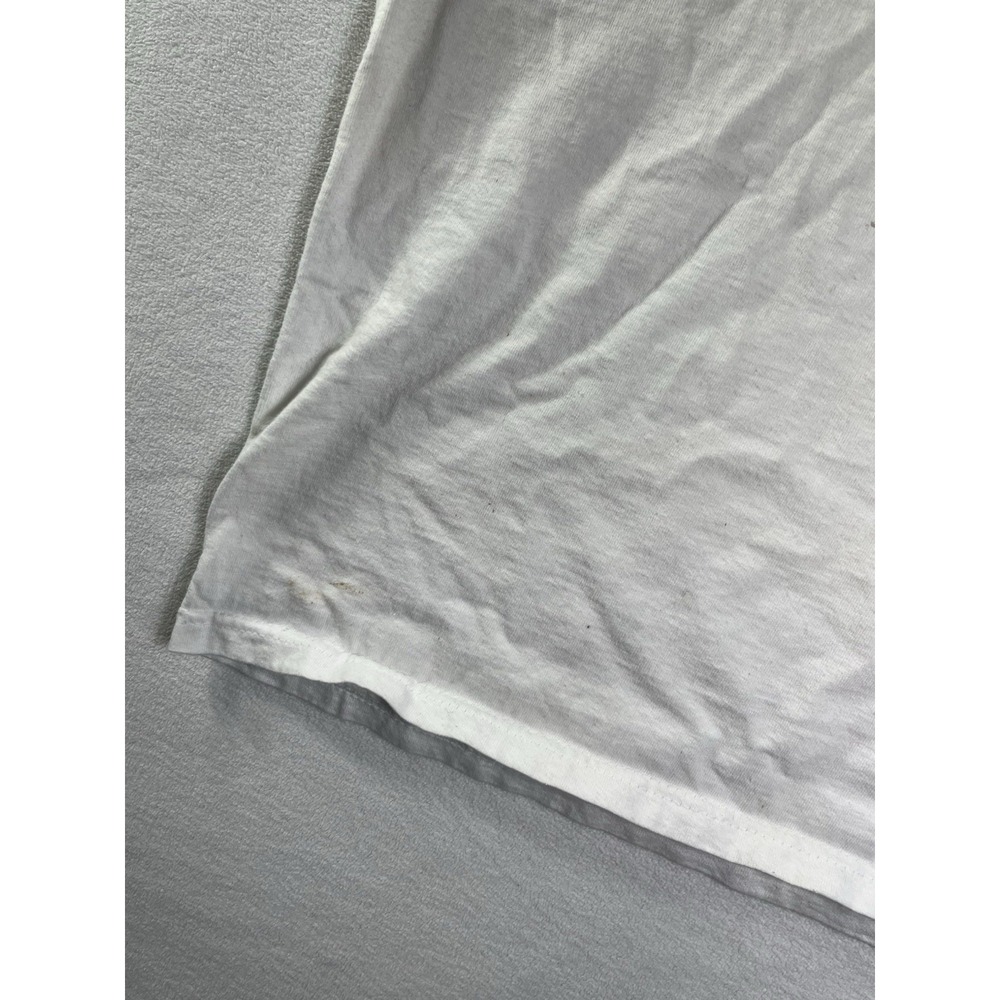 VTG World Trade Center Shirt XL White 9/11 T-Shirt American Unity Flawed - Picture 3 of 12